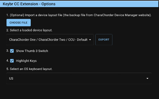 Keybr CC Extension screenshot