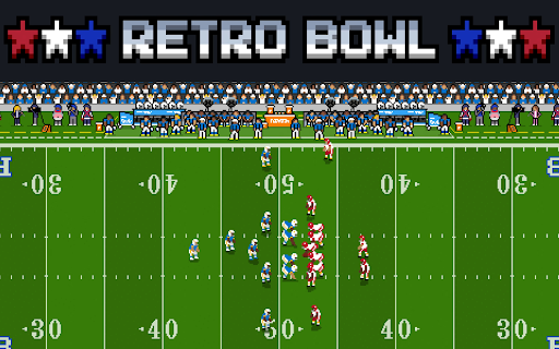 Retro Bowl Unblocked Game screenshot