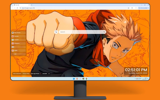 Yuji Itadori Punch Live Wallpaper screenshot