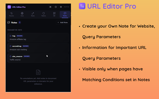 URL Editor Pro screenshot