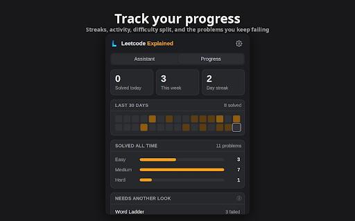 Leetcode Explained screenshot