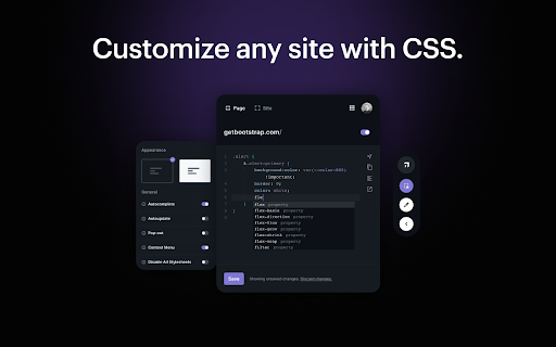 Amino: Live CSS Editor screenshot