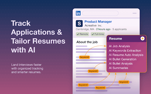 Job Search Filter — Hide Applied, Reposted Jobs, Companies, and Keywords screenshot