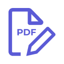 Fill & Sign PDF — PDF Editor, Form Filler & Markup, No Upload icon