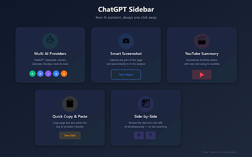 ChatGPT Sidebar screenshot