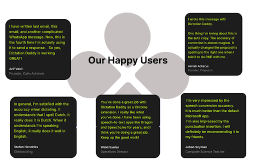 Speech to Text & Dictation - DictationDaddy screenshot