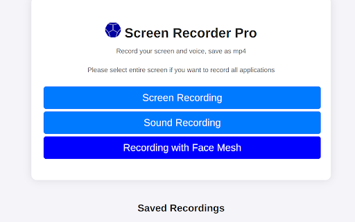 RecorderPro screenshot