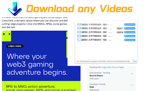 Unlimited Video Downloader - Save Video and Images screenshot