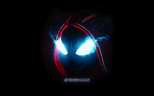 Black Spider Man Live Wallpaper screenshot