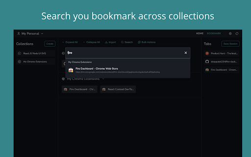 Fire Dashboard screenshot