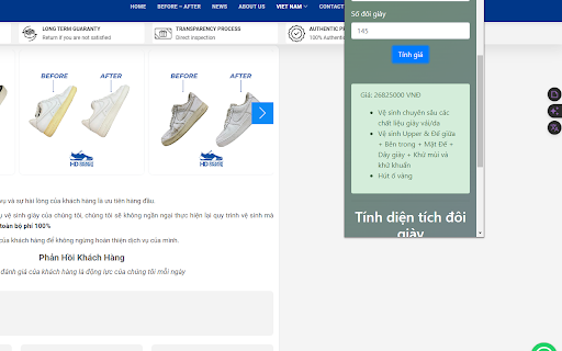 Vệ Sinh Giày screenshot