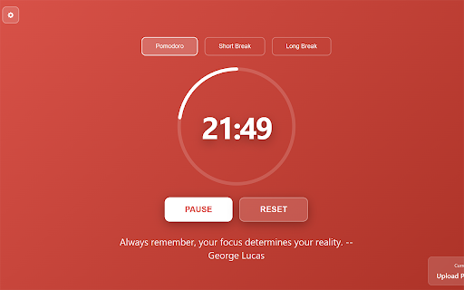 Pomodoro Technique Timer screenshot