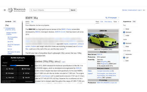 Slash Mark - BlurWeb Anything Pro screenshot