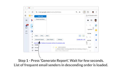Clear Mail for Gmail: Privacy first email cleaning screenshot