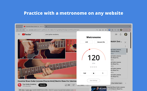 GuitarApp - Metronome screenshot
