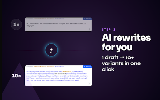 DM Assistant - AI Writer screenshot