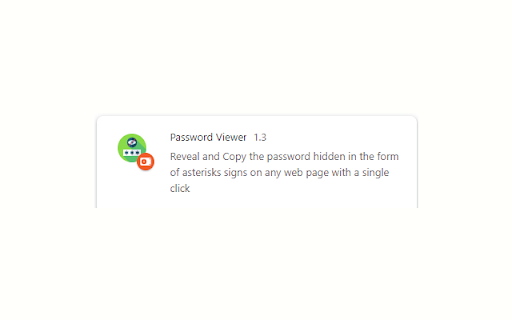 Password Viewer screenshot
