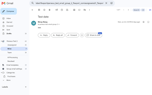 [Demo] Flexport Track Extension screenshot