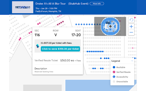 SameTix | Find Cheap Event Tickets screenshot