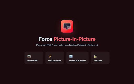 Force Picture-in-Picture screenshot