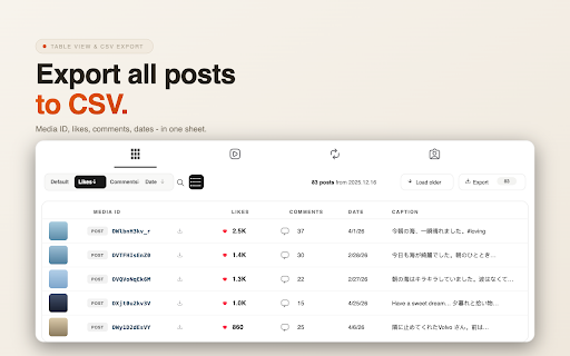 GridSort: Sort & Download for IG & TikTok screenshot