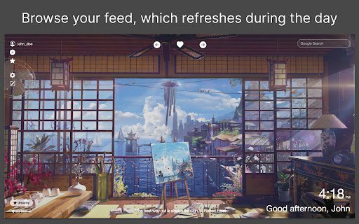 Dreamy - Anime HD New Tab Sharing App screenshot