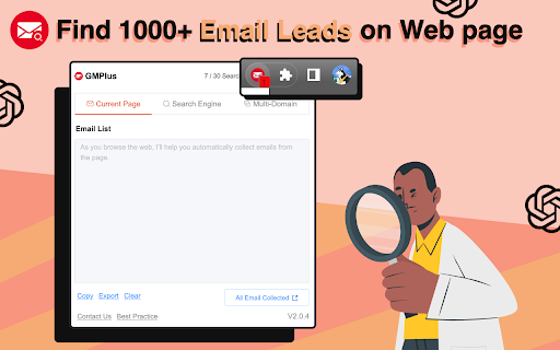 Email Finder & Email Hunter screenshot