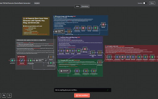 n8n Chat screenshot