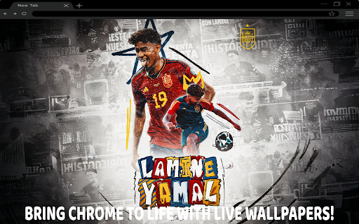 Lamine Yamal Live Wallpaper screenshot