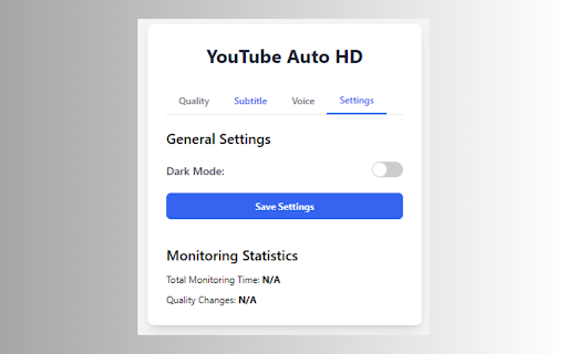 YouTube Auto HD - Automatic HD for YouTube screenshot