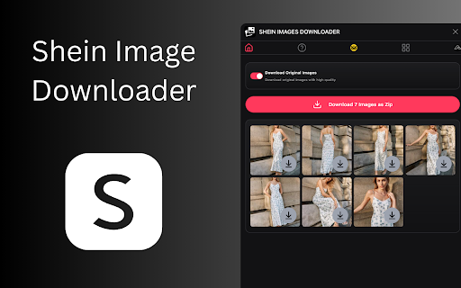 Shein Images Downloader screenshot
