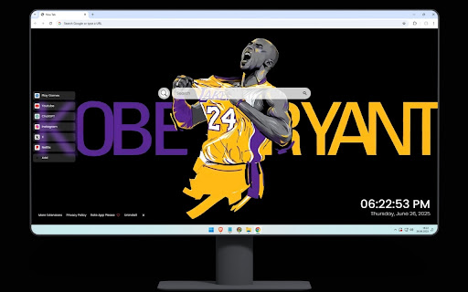 Kobe Bryant Los Angeles Lakers Live Wallpaper screenshot