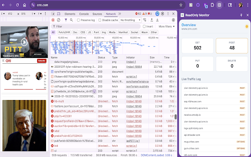 ReadOnly Monitor screenshot