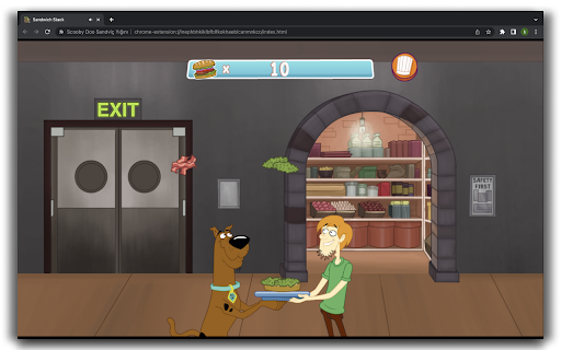Scooby Doo Sandwich Stack - Cartoon Game screenshot