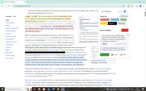 Highlighter Plus Copier Pro screenshot