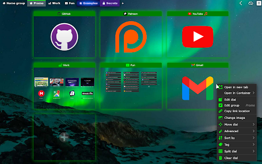Group Speed Dial screenshot