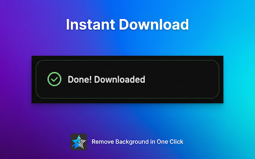 Remove background in one click screenshot