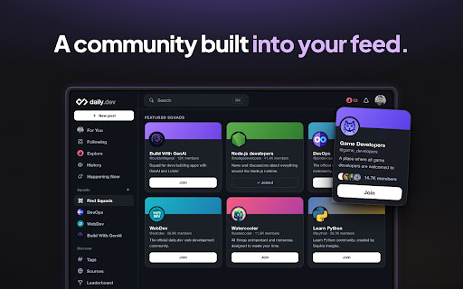 daily.dev | Where developers discover what's next screenshot