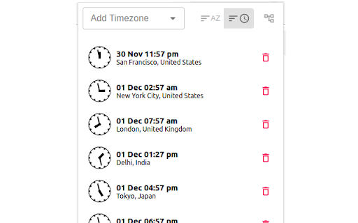 Timepiece screenshot