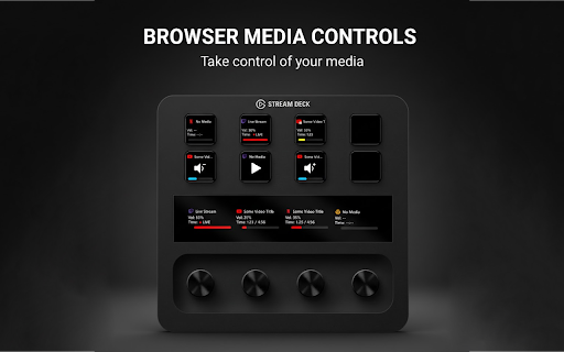 Browser Media Controls screenshot