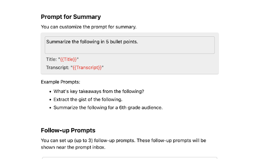 YouTube Summary with ChatGPT & Claude screenshot