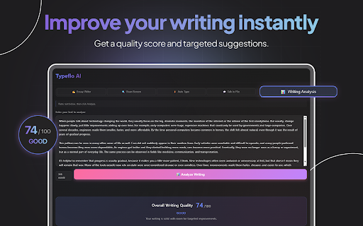 TypeFlo AI – Auto Typer That Types Like You screenshot