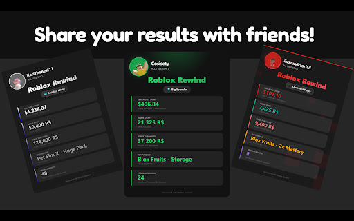 Roblox Rewind screenshot