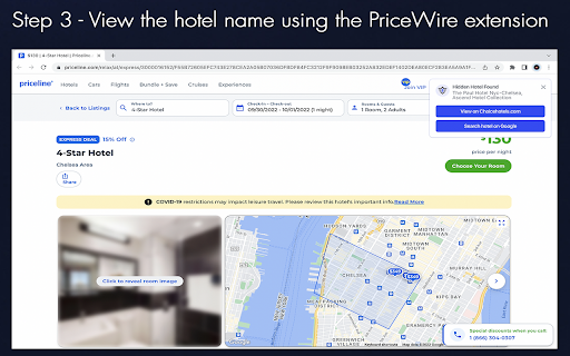 Pricewire screenshot
