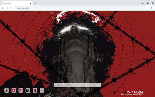 Crimson Blind Faith Live Wallpaper screenshot