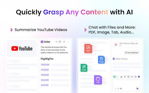 Sider: Chat with all AI: GPT-5, Claude, DeepSeek, Gemini, Grok screenshot