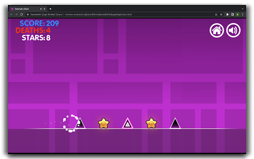 Geometry Dash Strategy Game - HTML5 Game screenshot