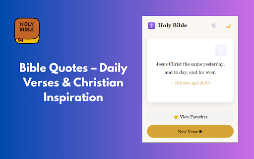 Bible Quotes – Daily Verses & Christian Inspiration screenshot