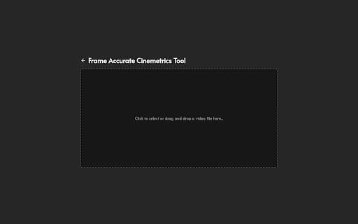 Cinemetrics Measurement Tool screenshot