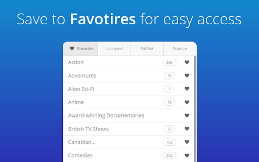 All Netflix Categories screenshot